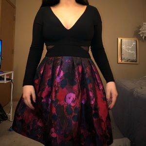 floral patterned dress